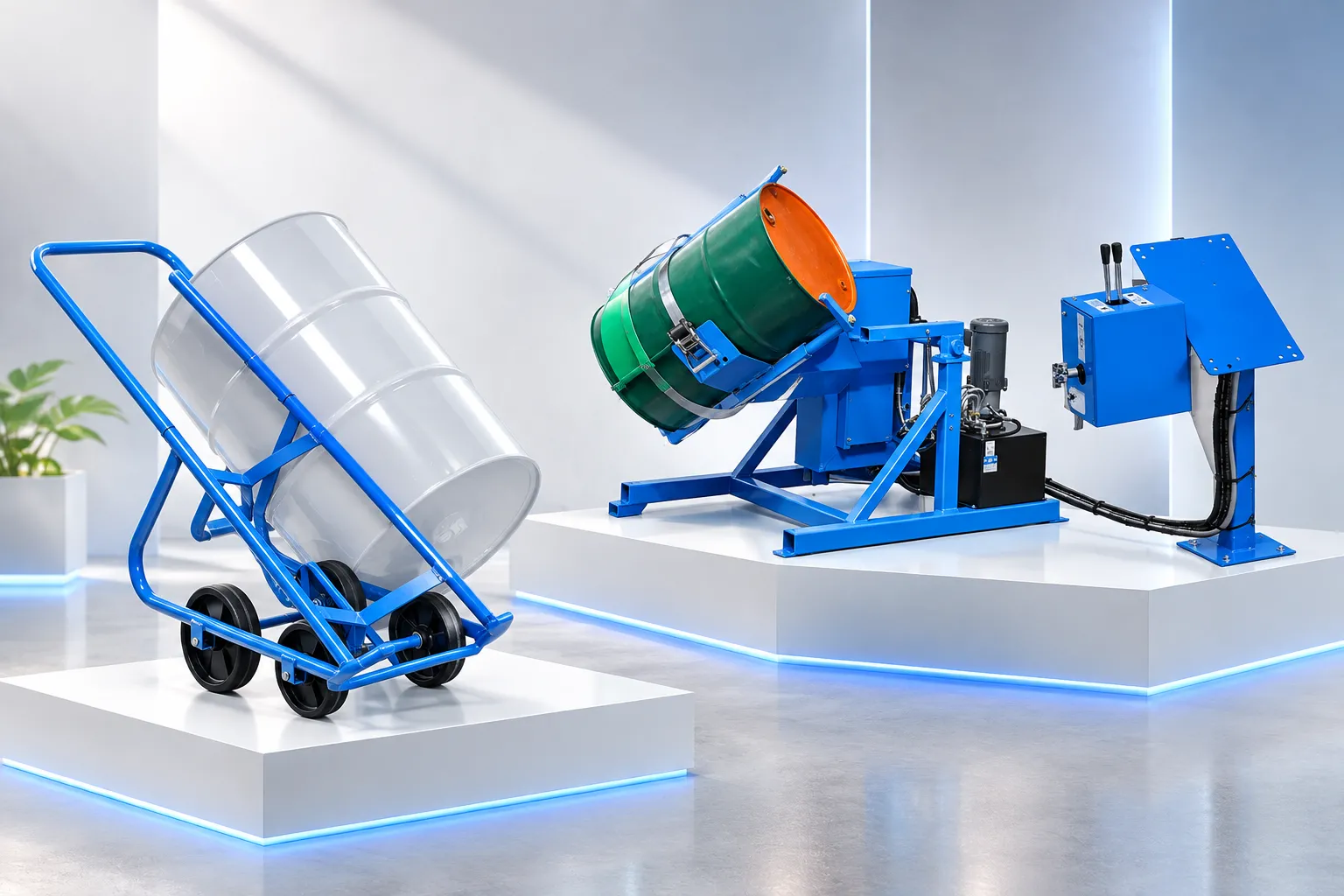 Industrial Drum Handling Showcase