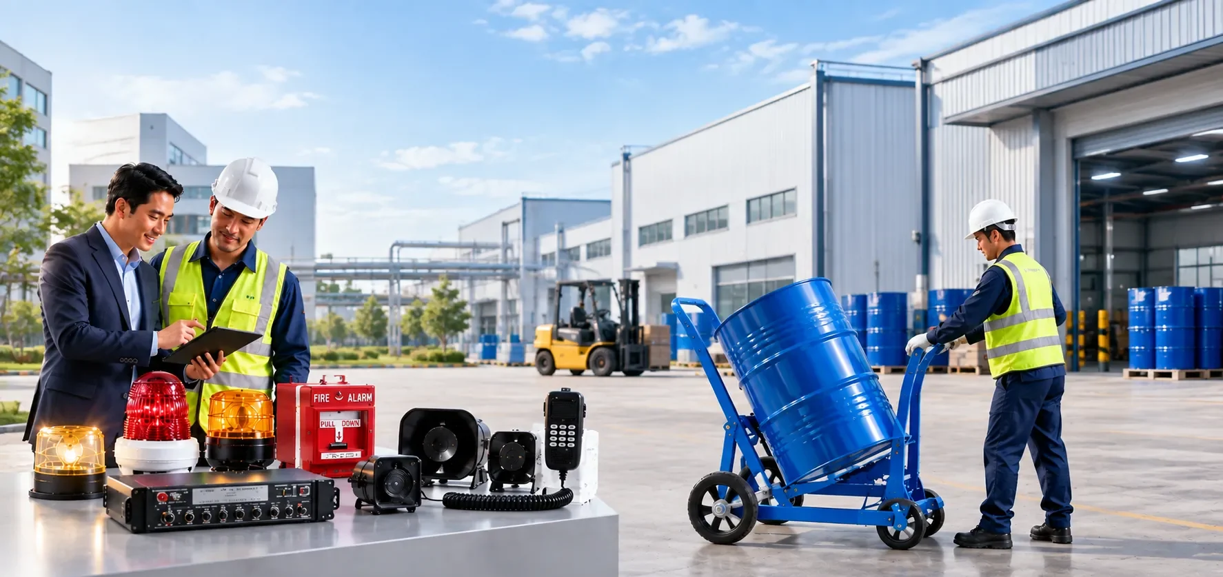 Industrial Safety Operations at the Warehouse