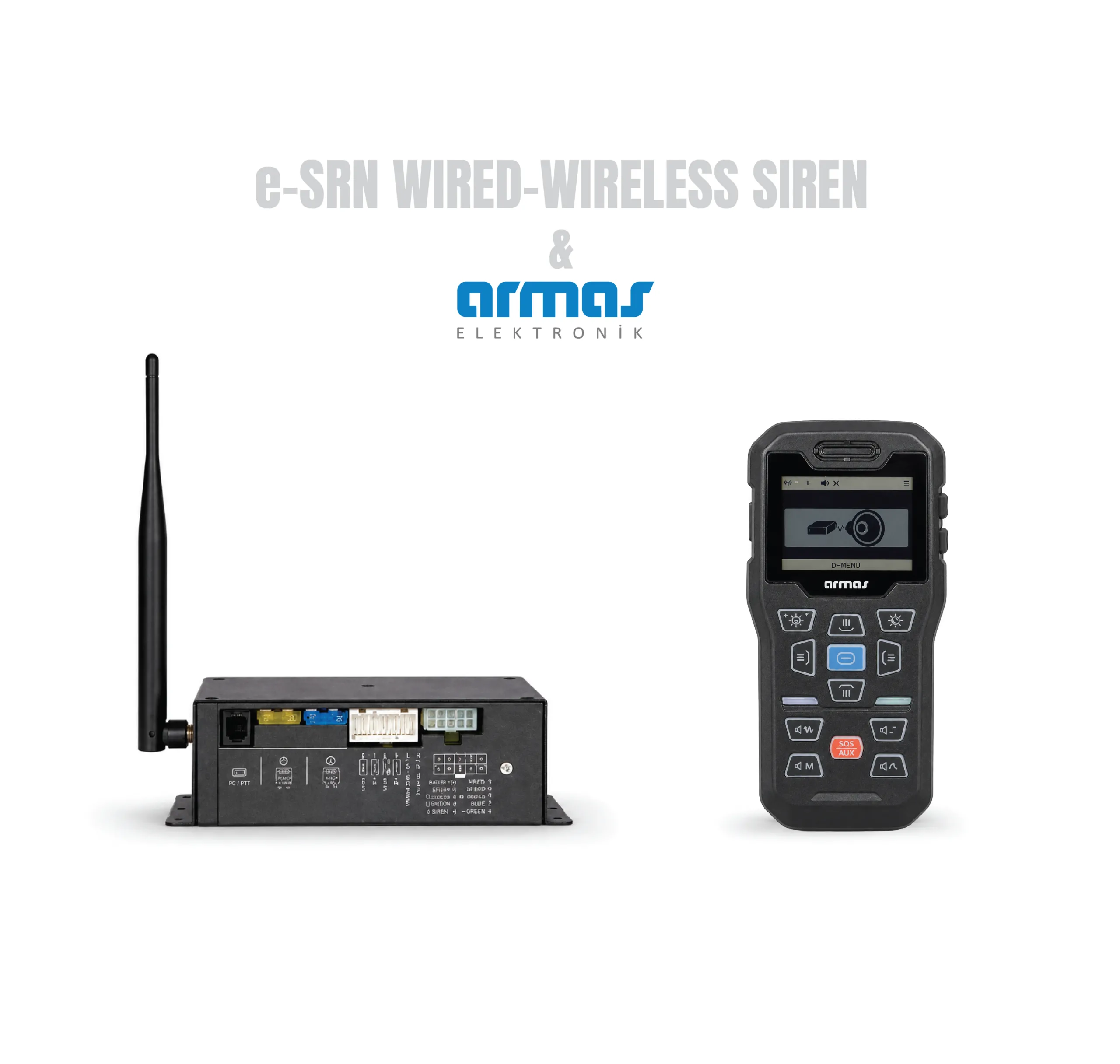 e-SRN WIRED-WIRELESS SIREN